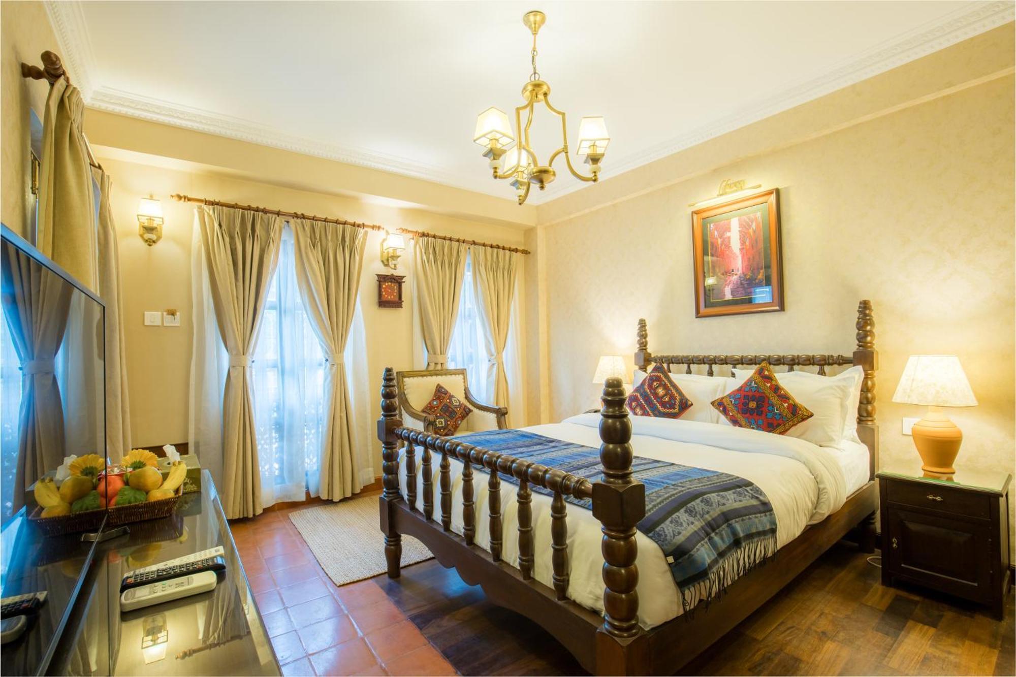 เบเบอร์ มาฮาล วิลาส Hotel กาฐมาณฑุ ภายนอก รูปภาพ